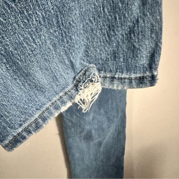 Levi’s Denzien 285 Relaxed Fit Light Wash Distressed Jeans Men’s 32x34 - Picture 6 of 7